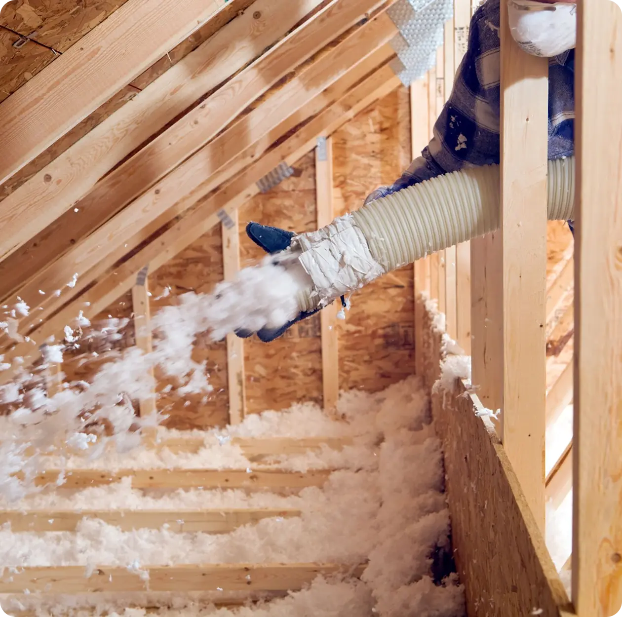 blow in insulation for better efficiency