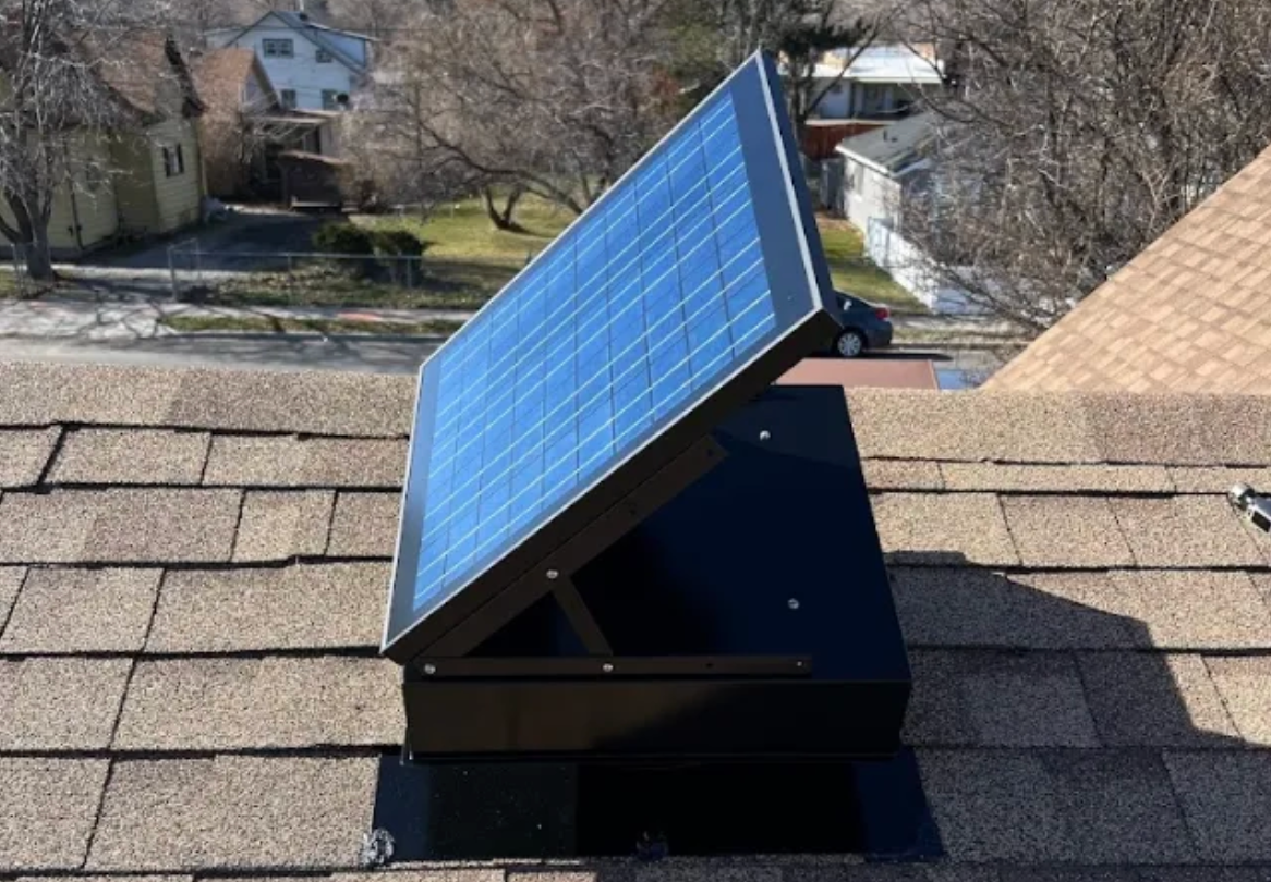 attic fan installation